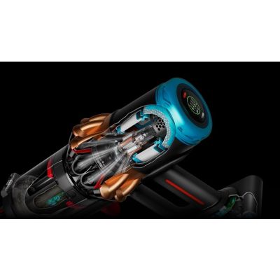 7. Dyson V16 Piston Animal 2-in-1 Akku-Staubsauger, beutellos, 1,3 l Tank, 900 W, Schwarz, Kupfer