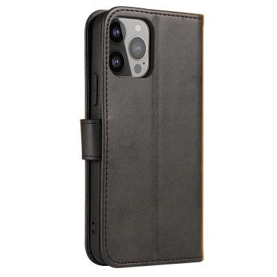 5. Magnet Case für Huawei Nova 12 Pro mit Klappe und Geldbörse – Schwarz