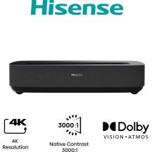 Hisense PL1SE Beamer Ultra-Kurzdistanzprojektor 2100 ANSI Lumen DLP 2160p (3840x2160) Schwarz