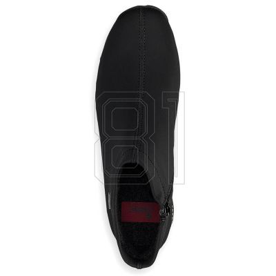 24. Isolierte schwarze Damenstiefeletten Rieker W 98251-00