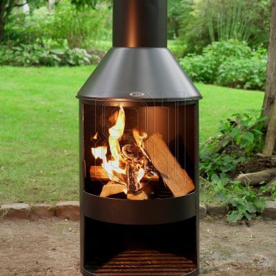 6. Heat Larvik CH.004 Gartenkamin