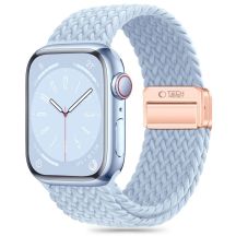 Tech-Protect Nylonmag-Armband für Apple Watch 4/5/6/7/8/9/SE (38/40/41 mm) – Blau