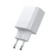 4. Tech-Protect C20W Netzladegerät 2x USB-C PD 20W - Weiß
