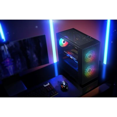 6. LOGIC DART PRO ARGB MINI USB TYPE-C HÜLLE SCHWARZ