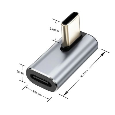 2. Tech-Protect Ultraboost AA03 USB-C Winkeladapter - Grau