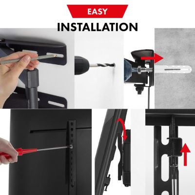 7. Maclean MC-760 TV-Wandhalterung (Wandmontage; 26" - 55"; max. 30 kg)