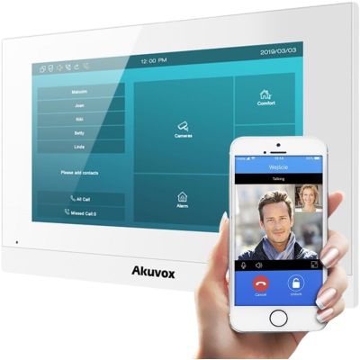 Akuvox AKV-C313W-W Video-Intercom-Monitor