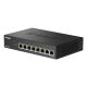 3. D-Link DMS-108P/E Netzwerk-Switch, unmanaged, 2,5-Gbit/s-Ethernet (100/1000/2500), PoE-fähig, Schwarz