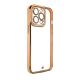 Fashion Case Cover für Xiaomi Redmi Note 11 Pro Gold Frame Gel Cover Gold