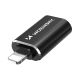 3. Wozinsky WALA-01 Lightning auf USB-A OTG Adapter - Schwarz
