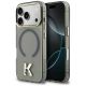 Karl Lagerfeld IML K Head Hülle für iPhone 18 Pro Max / 17 Pro Max – Schwarz