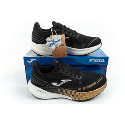 10. Joma Herren-Sportschuhe, Baujahr 2000, Modell 2591, zum Laufen, schwarz, bequem