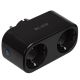 2. BLOW SMART DOPPELSTECKDOSEN-KONTROLLE MIT WLAN-FUNKTION TUYA SCHWARZ