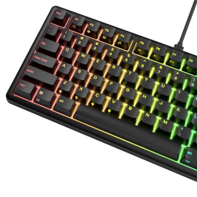 5. Glorious Gaming GMBK 75% USB QWERTY US Englisch Tastatur Schwarz