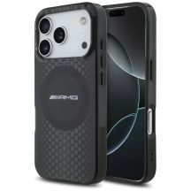 AMG Double Layer Transparent Graphics MagSafe Case für iPhone 17 Pro - Schwarz