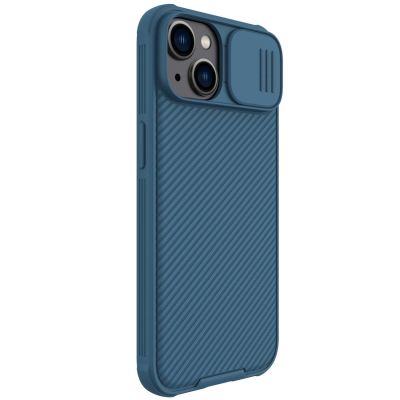 3. Nillkin CamShield Pro Magnetische Hülle iPhone 14 Plus Cover Kameraschutz Blau (mit MagSafe)