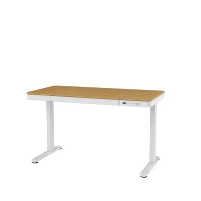20. ACTIVEJET Schreibtisch mit elektrischer Höhenverstellung, Höhe 120x60 ET119S weiß/eiche