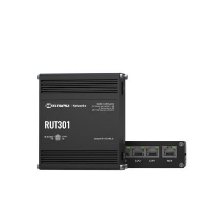 4. Teltonika RUT301 (EU) Ethernet-Router Mobilfunknetz-Router