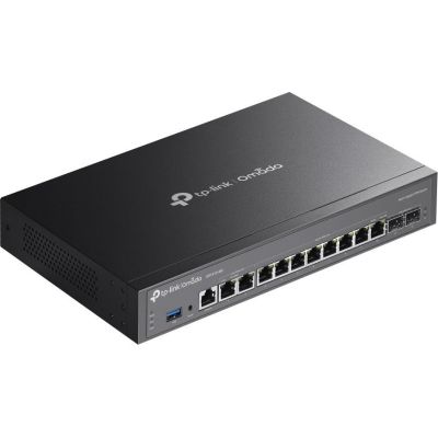 10. TP-Link Omada ER7412-M2 Router 2,5-Gigabit-Ethernet, Gigabit-Ethernet Schwarz