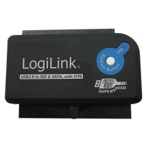 LogiLink AU0028A USB 3.0 IDE/SATA-Kabeladapter, Schwarz