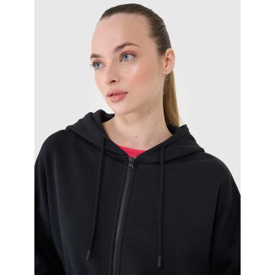 Damen-Sweatshirt mit Reißverschluss und Kapuze 4F 4FRSS25TSWSF2152-20S