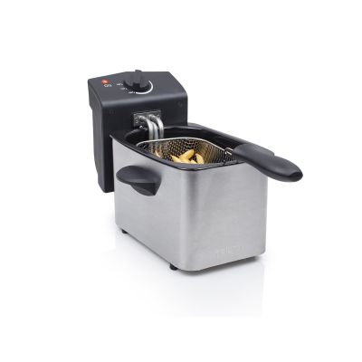2. Tristar FR-6919 Fritteuse, Einzeln, 2 l, autonom, 800 W, Schwarz, Edelstahl