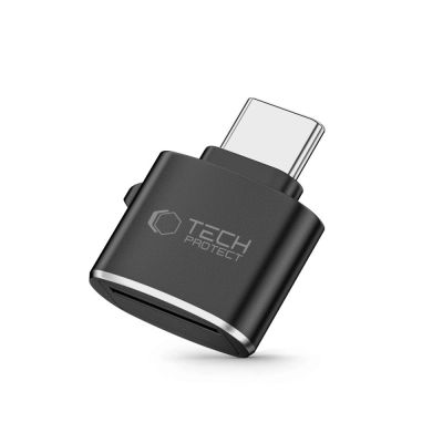 2. Tech-Protect UltraBoost Adapter microSD-Kartenleser mit USB-C - Schwarz
