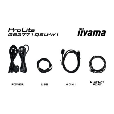 25. IIYAMA LED-MONITOR 27" GB2771QSU-W1 200Hz