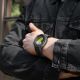 16. Spigen Rugged Armor Pro Armband für Samsung Galaxy Watch 8 44 mm – Mattschwarz