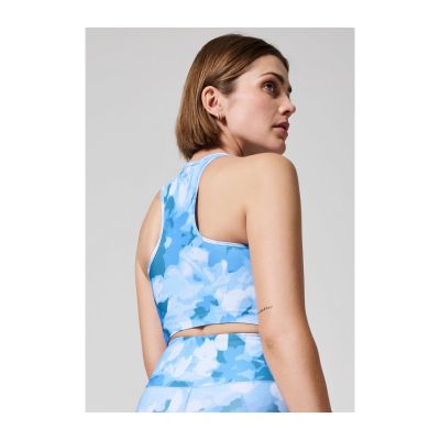 7. CASALL Blossom Sporttop mit quadratischem Ausschnitt Blau