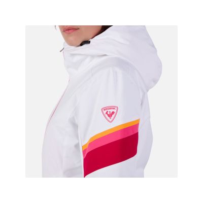 11. Rossignol W Strawpile Jkt Jacke Weiß