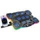 2. Rampage GLACIERS50 Gaming-Kühlpad für 14-17"-Laptops, 2600 U/min, Schwarz