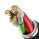 6. Baseus Glimmer Series Kabel USB-A - Lightning 480Mb/s 2.4A 2m schwarz