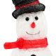 4. Dekorative Schneemannfigur mit 40 LEDs, Höhe: 40 cm, Acryl