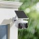 15. Baseus Security X1 Pro Dual-Kamera 3K-Außenkamera – Weiß