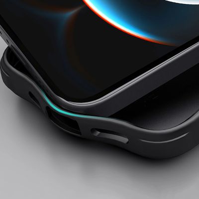 12. Nillkin Super Frosted Shield Pro Magnethülle für iPhone 16e / 17e – Schwarz