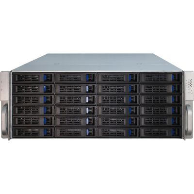 3. Inter-Tech 4U-4424 Rack Schwarz, Silber
