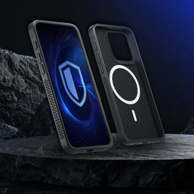 2. 3mk COOLing MagCase Hülle für Apple iPhone 16 Pro Max – Schwarz