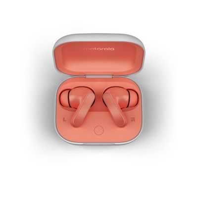 3. Motorola Moto Buds Pfirsichrosa Kopfhörer