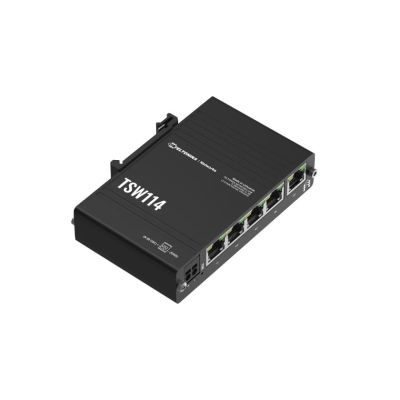 4. Teltonika TSW114000000 Gigabit-Ethernet-Switch (10/100/1000) Schwarz