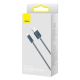 5. Baseus Kabel für iPhone USB - Lightning 2m, 2.4A grau (CALD000516)