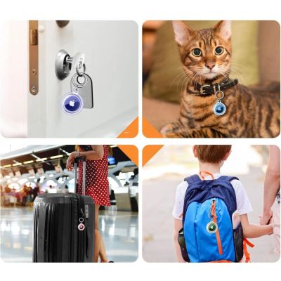 6. Tech-Protect Icon 4er-Pack Hülle für Apple AirTag – transparent