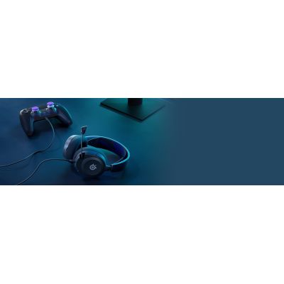 15. Steelseries Arctis Nova 1P Gaming-Headset mit Kabel und Kopfbügel, Schwarz