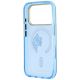 7. Karl Lagerfeld Peekaboo Logo MagSafe Hülle für iPhone 18 Pro Max / 17 Pro Max – blau