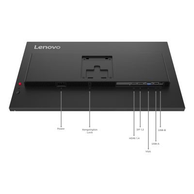 12. Lenovo ThinkVision T27-40 27" FHD 120 Hz 300 Nits AG USB HDMI DP Eclipse Black