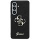 3. Guess Fixed Glitter Big 4G Metal Logo Hülle für Samsung Galaxy S26 - Schwarz