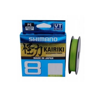 2. Shimano Kairiki 8-fach geflochtene Kurbelgarnitur 0,060 mm 150 m 5,3 kg M Grün