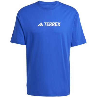 2. adidas Terrex Classic Logo T-Shirt für Herren, blau, JF9146
