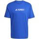 2. adidas Terrex Classic Logo T-Shirt für Herren, blau, JF9146