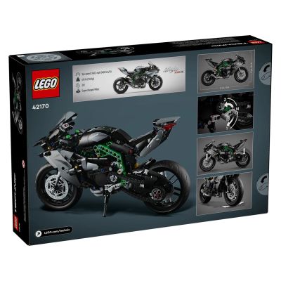 2. LEGO Technic 42170 Kawasaki Ninja H2R Motorrad